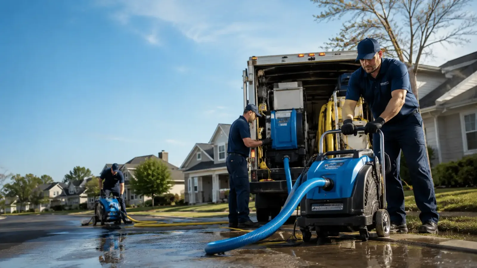 Flood Damage Cleanup in Blue Ridge, TX
